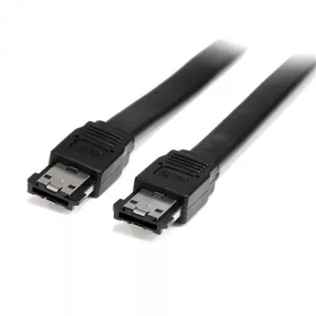 Cablu eSATA extern blindat StarTech.com 3 ft M/M, 0,9 m, eSATA, eSATA, eSATA, tată/tată, negru