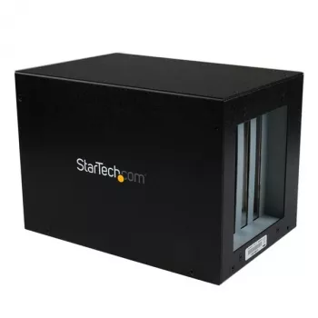 Sistem de expansiune StarTech.com PCI Express la 4 sloturi PCI, negru, CE, FCC, RoHS, 12 V, 3 A, 0 - 55 °C, -40 - 75 °C