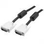 Cablu StarTech.com 2m DVI-D Dual Link – M/M, 2 m, DVI-D, DVI-D, tată, tată, negru, alb