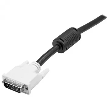 Cablu StarTech.com 3m DVI-D Dual Link – M/M, 3 m, DVI-D, DVI-D, tată, tată, negru, alb