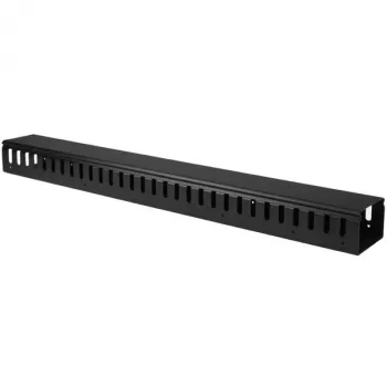 StarTech.com Organizator vertical de cabluri cu canale cu degete - 0U - 3 ft