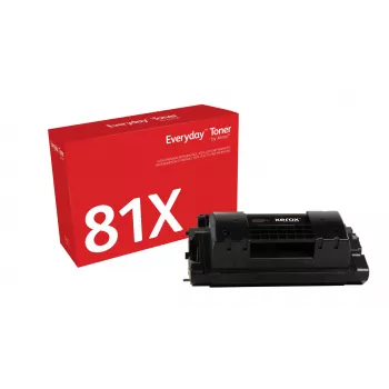 Toner Everyday™ negru de la Xerox compatibil cu HP 81X (CF281X), capacitate mare