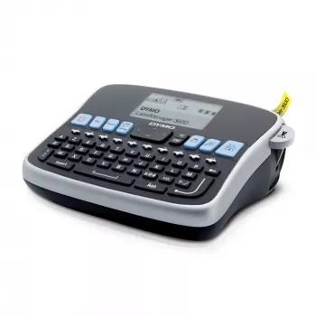 Imprimantă de etichete de birou DYMO LabelManager | 360D imprimantă de etichete portabilă reîncărcabilă, ușor de utilizat, taste inteligente One-Touch, tastatură QWERTY, afișaj mare | pentru organizare acasă și la birou