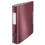 Mapă cu pârghie Leitz 180° Active Style PP A4/60mm, A4, Polyfoam, roșu, 350 file, 80 g/m², 6,5 cm