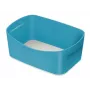 Tavă de depozitare Leitz MyBox Cosy, cutie de depozitare, albastru, dreptunghiulară, plastic, monocrom, interior