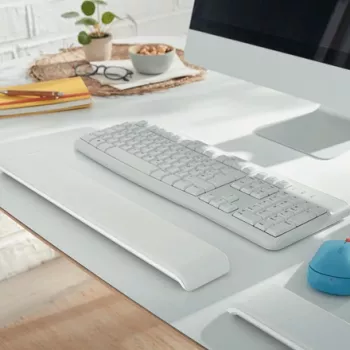 Suport reglabil pentru încheietura mâinii la tastatură Leitz Ergo Cosy, gri, 71 mm, 22 mm, 437 mm, 790 g, 71 x 22 x 437 mm