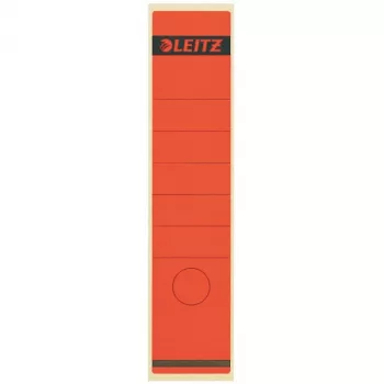 Leitz 16400025 self-adhesive label Rectangle Red 10 pc(s)