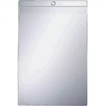 Buzunar transparent Leitz cu ochi și clapetă A5 PVC transparent