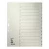 Index cu file Leitz 12310085 file numerice hârtie gri