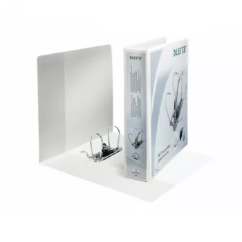 Leitz Panorama LAF 180° FSC® PP A4+/75 mm, A4, plastic, alb, 500 de coli, 6 cm, 8 cm