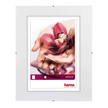 Suport foto fără ramă Hama „Clip-Fix”, sticlă antireflex, 30 x 40 cm