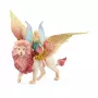 Figurină Schleich BAYALA Zână în zbor pe leu înaripat