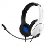 PDP LVL40 Căști Cu fir Bandă de fixare Gaming Alb