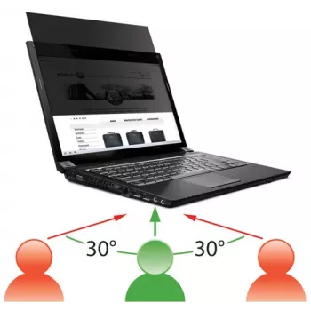Filtru de confidențialitate Mobilis pentru notebook - 39,6 cm widescreen (15,6 widescreen)