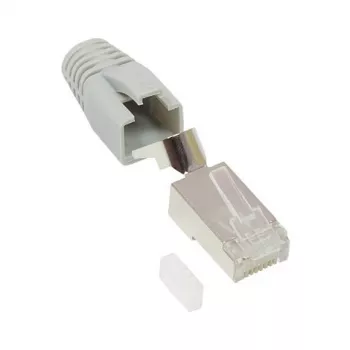 Good Connections GC-N0092 - RJ45 - gri - Cat7a - auriu - 50 bucăți