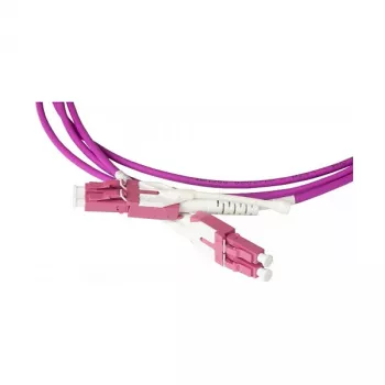 Cablu de fibră optică Alcasa LW-U820LC4 20 m 2x LC OM4 violet (LW-U820LC4)