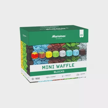 Jucărie de construcție Marioinex Klocki Waffle Mini Blocks — 502 piese
