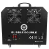 LIGHT4ME BUBBLE DOUBLE - Mașină de bule 300W, telecomandă wireless