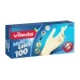 Mănuși de latex de unică folosință VILEDA Multi Latex 100, bej, mărime S/M, 100 buc