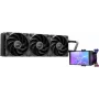 Antec Vortex View 360 AIO Cooler lichid CPU cu afișaj LCD, 120 mm, negru
