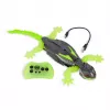 HEX BOTS | Jucărie interactivă robot RC gecko care se cațără pe perete | verde/gri