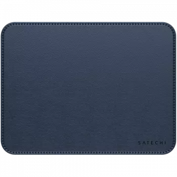 Mouse pad Satechi Premium - mouse pad din piele vegană (albastru)