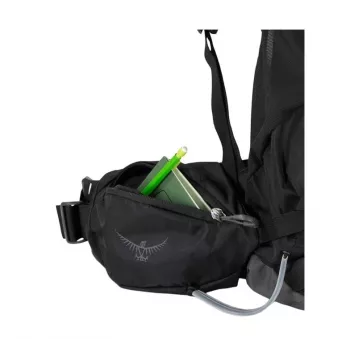 Trekking Backpack Osprey Kestrel 48 black S/M