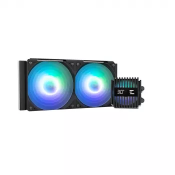 Cooler lichid CPU ZALMAN ALPHA2 V2 A24 240 mm — AIO cu circuit închis, negru