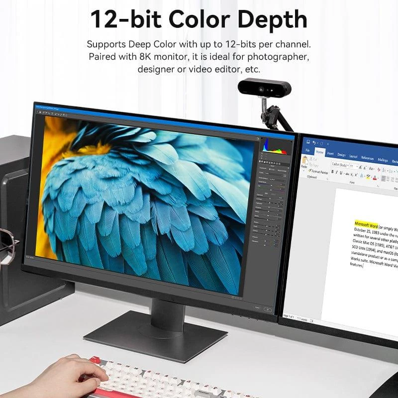 Cablu Mini DP la DP 2M/BLAU Hcflh Vention