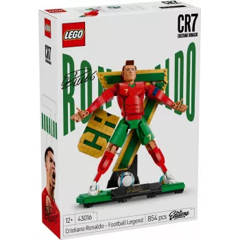 LEGO Editions Sports 43016 Cristiano Ronaldo — legenda fotbalului