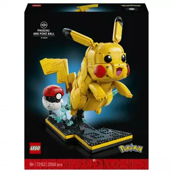 72152 Pokémon Pikachu și Pokéball