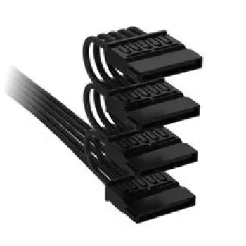 Cablu Corsair Type 4, conector alimentare SATA, 405 mm, 520 mm, 635 mm, 750 mm, cu manta individuală - negru