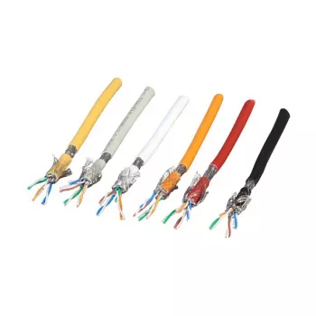 Cablu de instalare EFB Cat.7, S/FTP, LSZH, albastru, 100m rolă