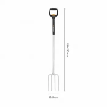 Fiskars Xact furcă de săpat telescopică