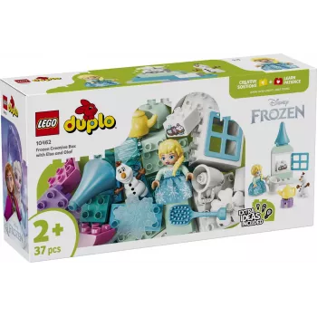 LEGO DUPLO Disney 10462 Cutia creativă Frozen cu Elsa și Olaf (37 piese)