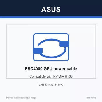 Cablu de alimentare pentru ASUS ESC4000 Series compatibil cu NVIDIA H100, marca ASUS