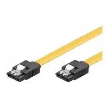 Cablu de date Goobay 95021 S-ATA pentru HDD SDD 6 Gbit/s SATA tip L tată la SATA tip L tată lungime 50 cm ștecher drept