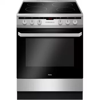 Aragaz Amica 618CE3.333HTaQ (Xx), cuptor electric, plită ceramică, 60 cm