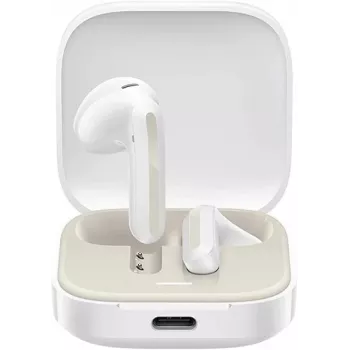 Căști in-ear True Wireless Xiaomi Redmi Buds 6 Active BHR8391GL, Bluetooth 5.4, IPX4, rază de acțiune până la 10 m, Albe