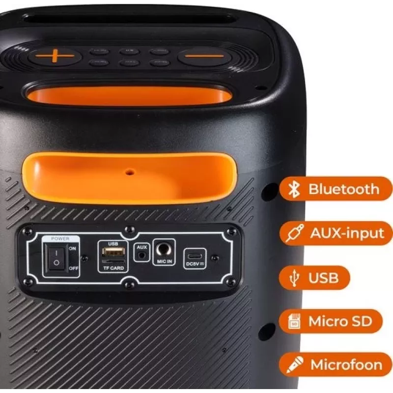Boxă de petrecere Denver BPS-165 neagră