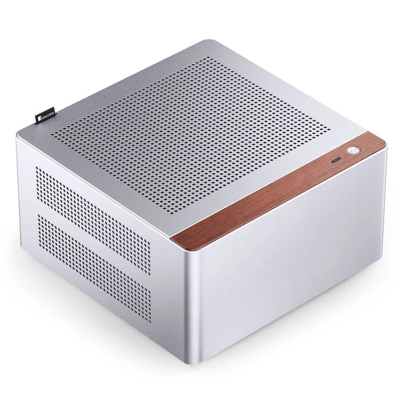 Carcasă computer Jonsbo NV10 Mini ITX - argintiu
