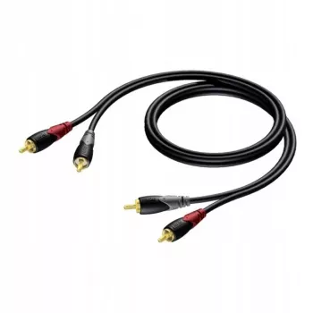 Cablu audio RCA/Cinch Procab KPCL078 2x tată, 0,5 m