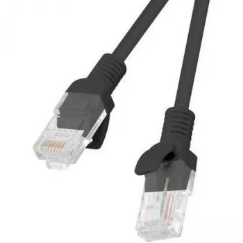 Cablu patch LANBERG PCU5-20CC-0150-BK RJ45 Cat.5e 1,5M negru set de 10