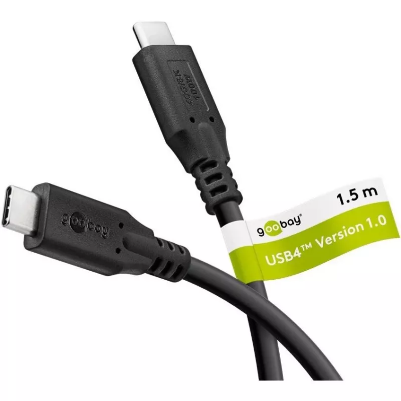 Cablu USB Goobay 74192 negru