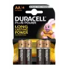 Baterii alcaline Duracell Basic AA/LR6, 4 bucăți