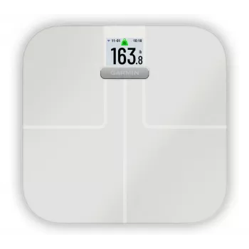 Cântar inteligent de compoziție corporală Garmin Index S2, alb