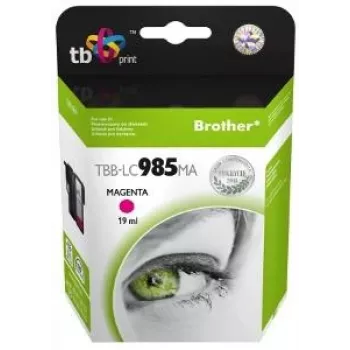 Cartuș de cerneală TB compatibil cu Brother LC 985 MA 100% nou