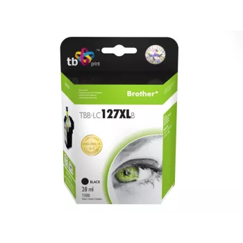 Cartuș de cerneală compatibil cu Brother LC127XLB 100% nou