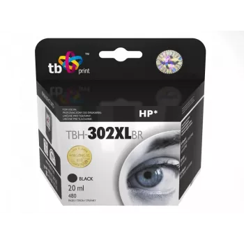 Ink Cartridge TB Print BH-302XLBR (Black) compatible with F6U68AE