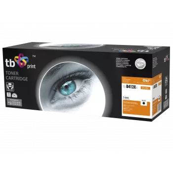 Toner TB compatibil OKI B412/B432, Negru, Nou 412XN